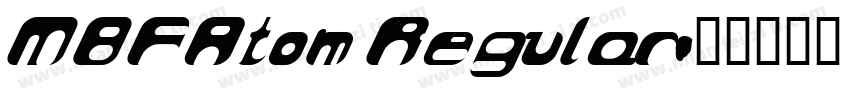 MBFAtom Regular字体转换